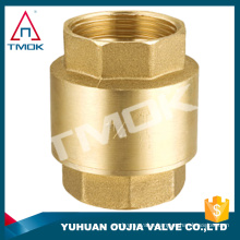 TMOK 1/2" dn15 internal thread vertical check valve for water pumb copper brass check valve for air compressor